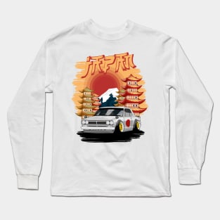 Hakosuka Skyline Nissan Datsun Classic Legend JDM Long Sleeve T-Shirt